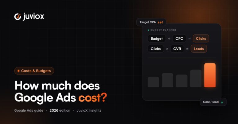 How Much Does Google Ads Cost in 2026? Pricing & Budget Guide