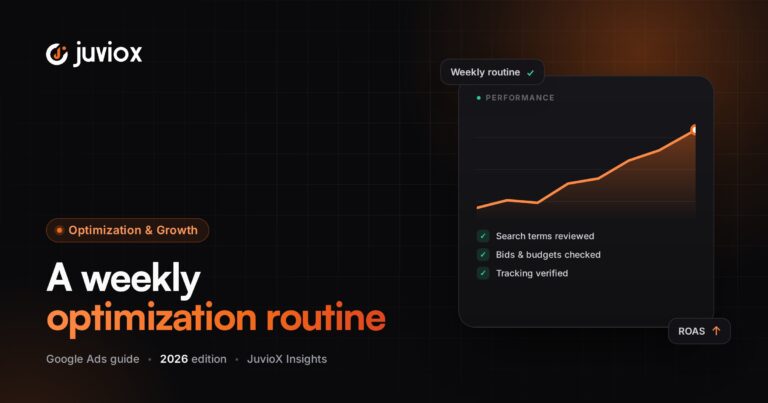 Google Ads Optimization: Complete Strategy, Checklist & Weekly/Monthly Routine for 2026