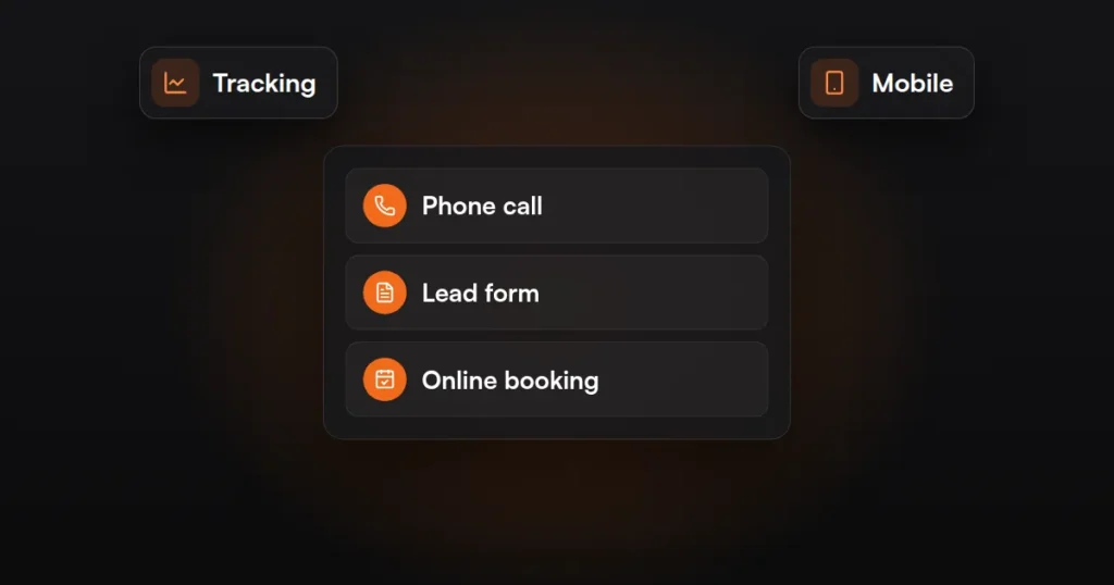 Calls, forms or online booking: choosing a Google Ads conversion goal