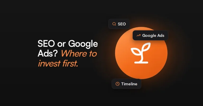 SEO vs Google Ads: Which Should You Invest In?